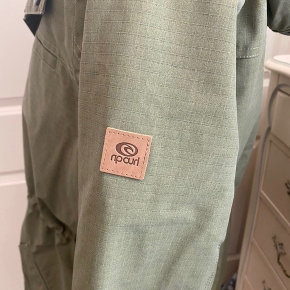Green Utility  Rip Curl Jacket - Picture 4 of 11